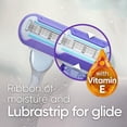 thumbnail image 4 of Gillette Rastrillo de afeitar Venus Extra Smooth Platinum para Mujer + 2 Cartuchos de Repuesto, 4 of 6