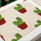 thumbnail image 2 of Manteles individuales lavables y duraderos para mesa, cuenco y taza (n.º 2) Manteles individuales con estampado de cactus resistentes al calor y elegantes, 2 of 3