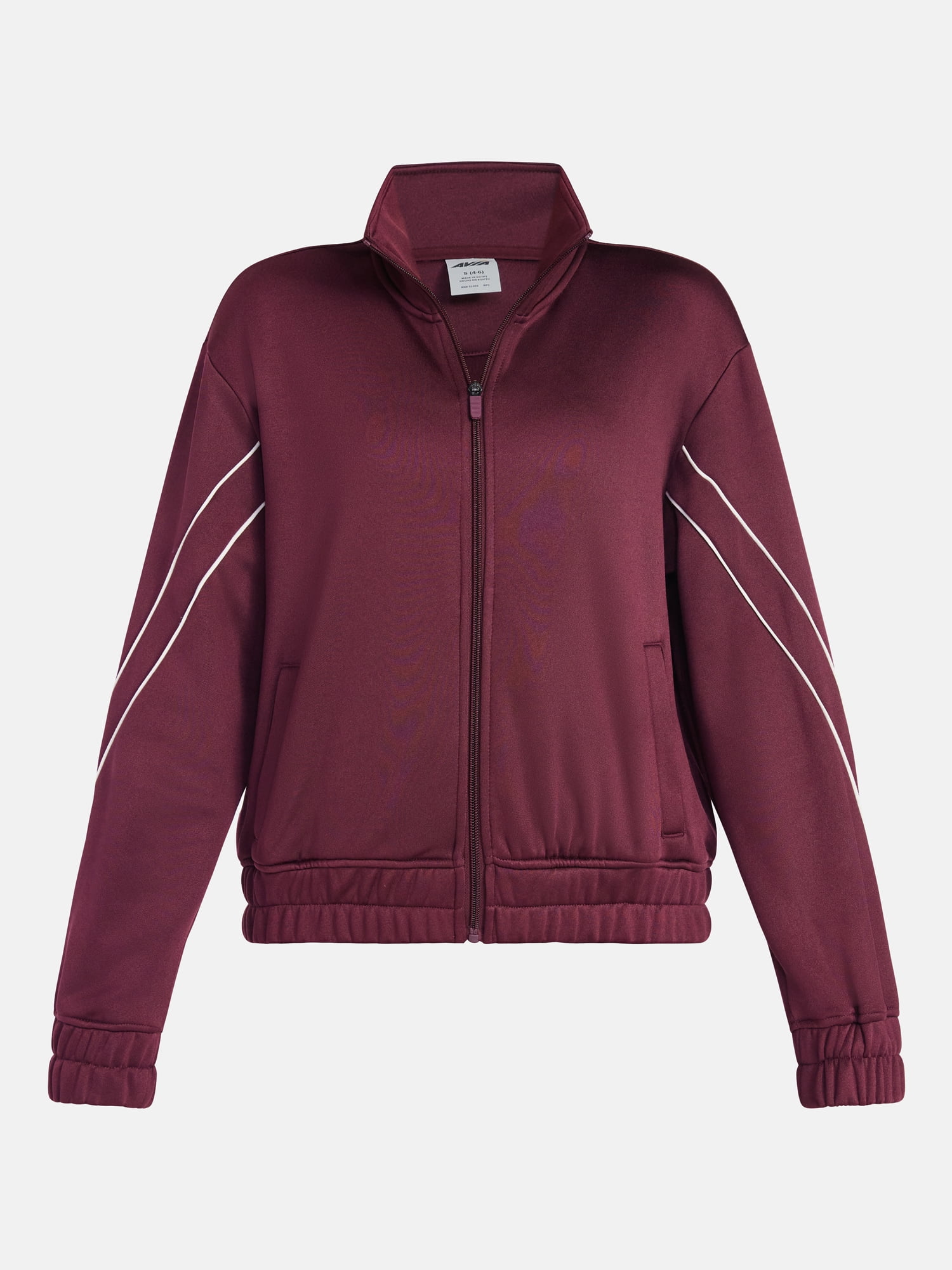 Avia Women's Midweight Track Jacket, Sizes XS-XXXL