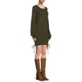 thumbnail image 4 of Love Trend New York Women’s Lace-Up Sweater Dress, 4 of 6