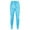 Blue, variant on Odeerbi Kids Girls Athletic Dance Leggings Yoga Compression Pants Fitness Dance Pants Solid Color Sports Long Pants Blue