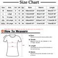 thumbnail image 3 of Mujeres verano moda manga corta cuello redondo perforación caliente cráneo blusa casual camiseta Tops Fridja  bn3545, 3 of 6
