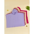 thumbnail image 3 of BemeyourBBs Toddler Baby Girls Boys Swim Cover Up Swimwear Poncho Kids Swimsuit Coverup Waffle Knit Beach Bathing Suit Bathing Robe Short Sleeve Hooded Coverups Beachwear Wrap, 3 of 9