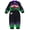 Black Grave Digger, variant on Monster Jam Grave Digger French Terry Racing Zip Up Coverall Infant to Big Kid