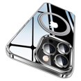 thumbnail image 1 of For iPhone 13 Pro Max Phone Case Compatible with MagSafe TPU PC Clear Back Cover, 1 of 5