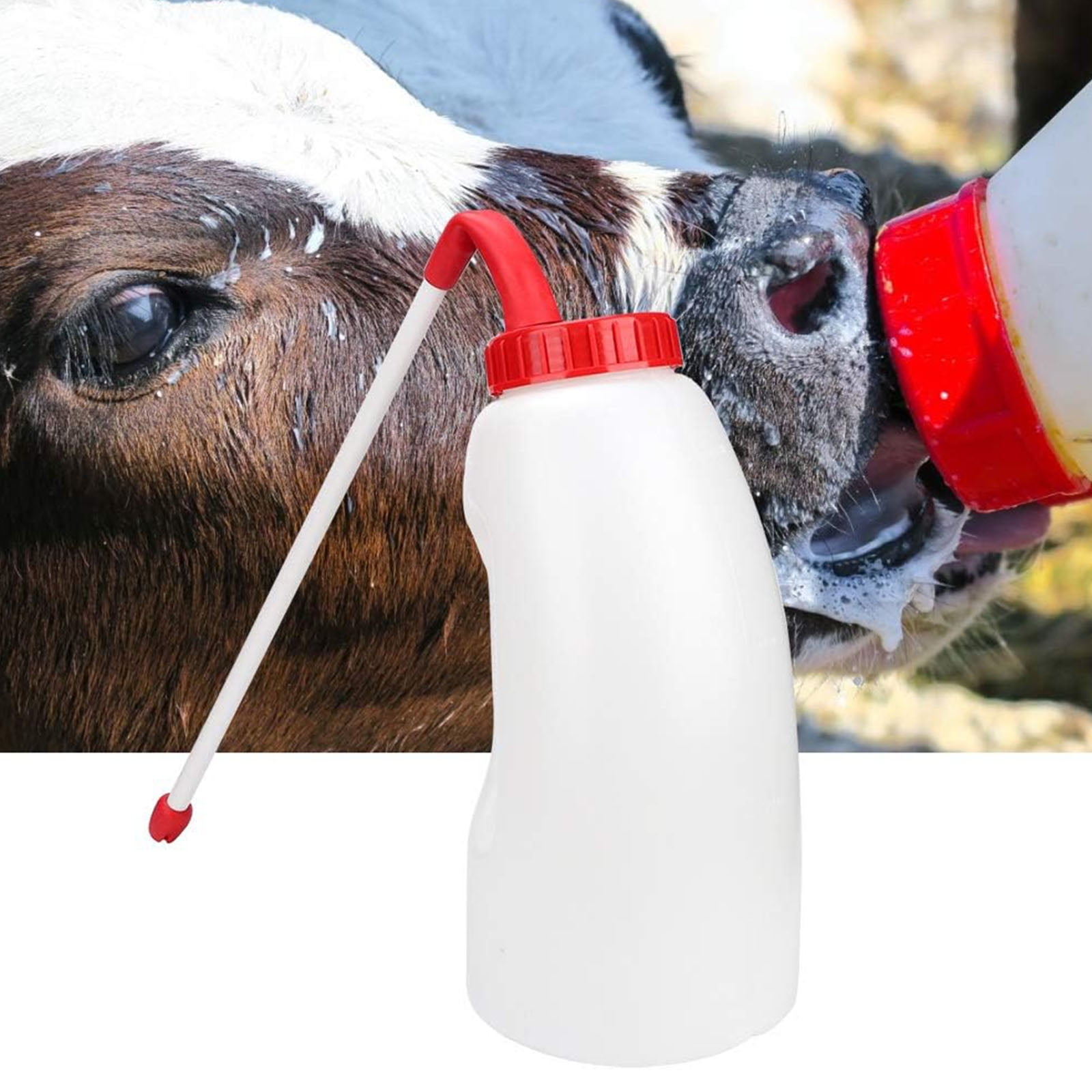 Thickened Handle Calfs Milk Dispenser Reusable Plastic Farm Feeders Farm Calfs Care Essential