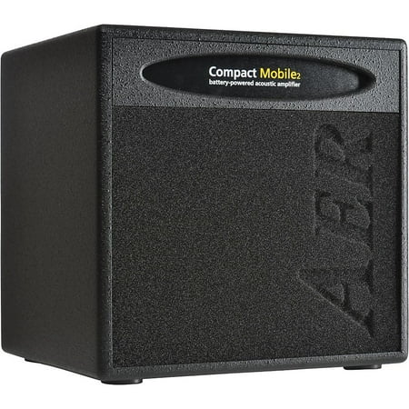 AER Compact Mobile CPM-AKKU Acoustic Guitar Combo Amp Black