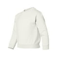 thumbnail image 2 of Heavy Blend Youth Sweatshirt, M, White, 2 of 3