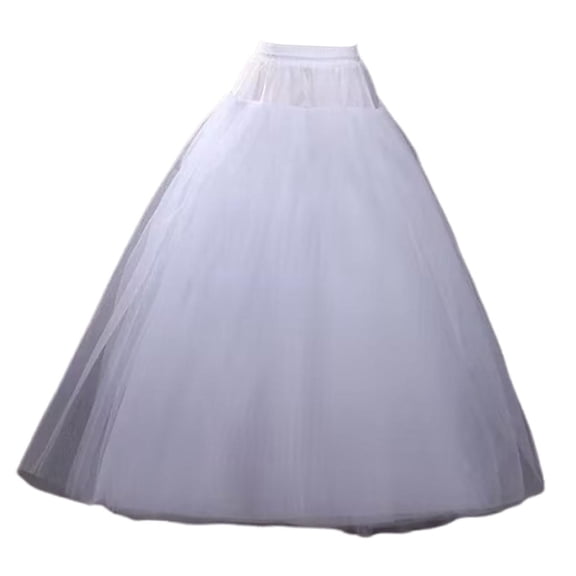 FVDPWYE Women Crinoline Petticoat Adjust Waist Underskirt for Performances Prom Gown