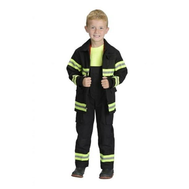 Aeromax FB-LA-23 Junior Pompier Los Angeles Costume, Âge 2 à 3 Ans - Noir