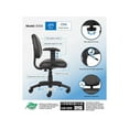 thumbnail image 5 of Boss Office Products Posture Task Chair with Adjustable Arms and Casters, Black, 5 of 10