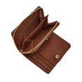 thumbnail image 4 of Fossil Women's Logan Mini Multifuncion Leather Wallet - Brown, 4 of 5