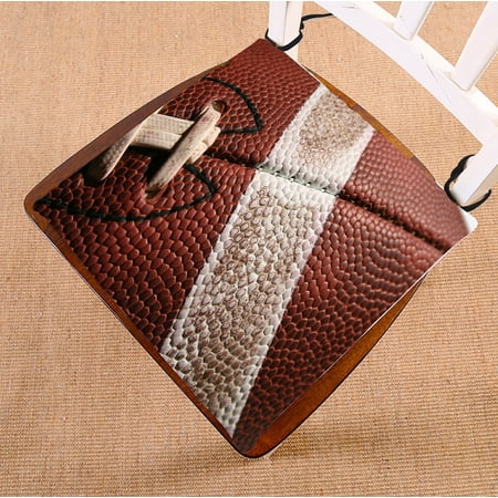 ECZJNT Football Pic seat pad chair pads seat cushion 16x16 Inch