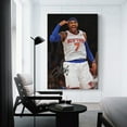 thumbnail image 3 of Carmelo Anthony Classic Action Poster Signed Posters Picture Print Canvas Poster Wall Paint Art Posters Decor Modern Home Artworks Gift 16x24inch(40x60cm), 3 of 6
