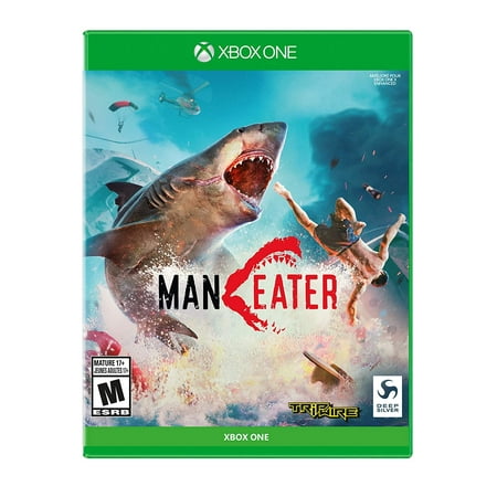 Man Eater, Deep Silver, Xbox One, 816819017517 (Best Horror Games Xbox One 2019)