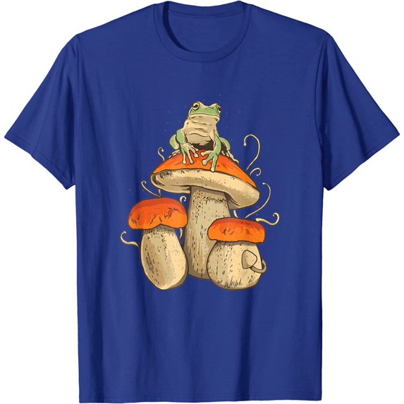 Cute Frog Toad Animal Mushroom Lover Gifts For Men Women Kid T-shirt Frog Lover Shirt Frog And Toad Mushroom Shirt Frog Lover Animal Tshirt