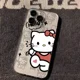 thumbnail image 5 of Sanrio Hello Kitty KT Funda con lazo para Samsung Galaxy A34 5G A55 A35 S24 Ultra S22 Note 20 A54 A13 Funda de silicona, 5 of 5