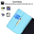 thumbnail image 6 of Allytech Case Fits for All-New Fire HD 10 Plus 2021(11th Gen), Fire HD 10.1" 2021 Case, Premium PU Leather Folding Stand Wallet Case with Auto Sleep Wake for Fire HD 10.1", Colorful Buttrfly, 6 of 7