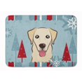 thumbnail image 1 of Carolines Treasures BB1748RUG Winter Holiday Golden Retriever Machine Washable Memory Foam Mat, 1 of 4