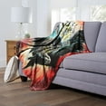 thumbnail image 3 of DC Comics Batman Illustrative Batman Kids Silk Touch Throw Blanket, 3 of 4