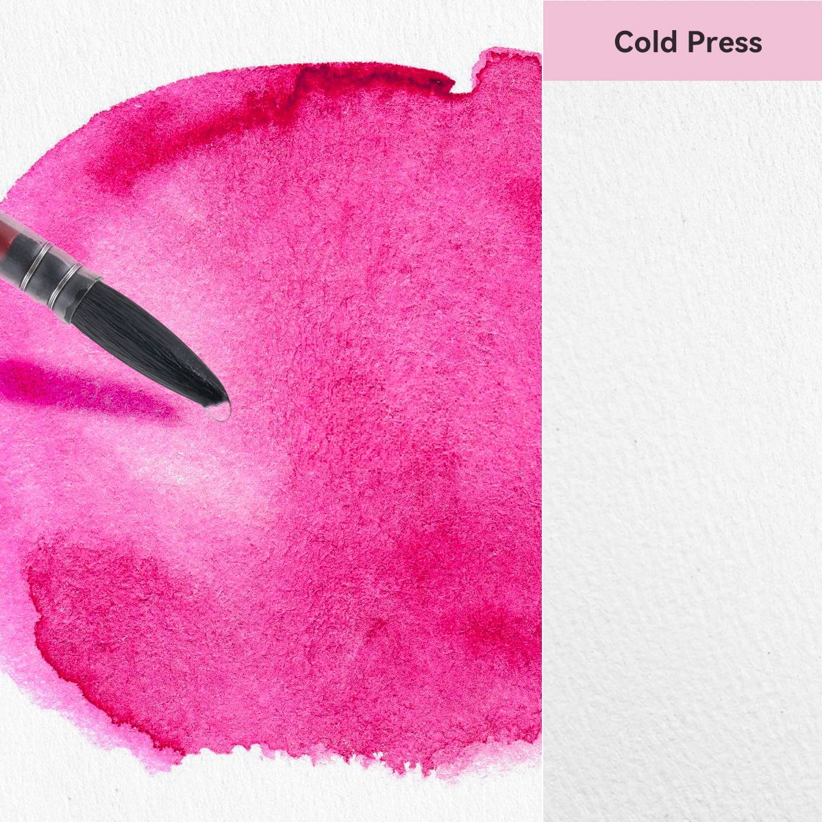 Lightwish Watercolor Paper Bulk, 2 Pack Total 40 Sheets, 100% Cotton 140lb/300g Cold Press 5.5 x 8.2 '' A5 Hole-Punched Replaceable Paper