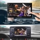 thumbnail image 4 of Receptor de audio de radio estéreo para automóvil de doble DIN compatible con Apple Carplay, Android Auto, Mirror Link, estéreo para automóvil con pantalla táctil completa de 7 pulgadas, cámara de res, 4 of 5