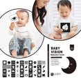 thumbnail image 2 of JNHKLASR High Contrast Cards,Visual Stimulation,Development Learning,Baby Version,20PCS 40Pages Sensory Toy for Kids, 2 of 7