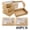 Khaki-1-1-1, variant on 20-200 White Kraft Paper Cookie Boxes with Windows, Cake Boxes, Chocolate Boxes, Macaroon Boxes, Candy Boxes, High Quality Paper Gift Boxes for Baking, Weddings, Parties And Christmas
