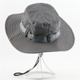thumbnail image 3 of Gris Foncé Pur Coton - style Militaire Cours de combat en Plein Air avec Grand Ombre, 3 of 5