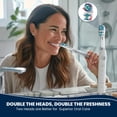 thumbnail image 4 of Toothbrush Heads Kaymax Dual Clean for Oral B Electric x4, 4 of 5