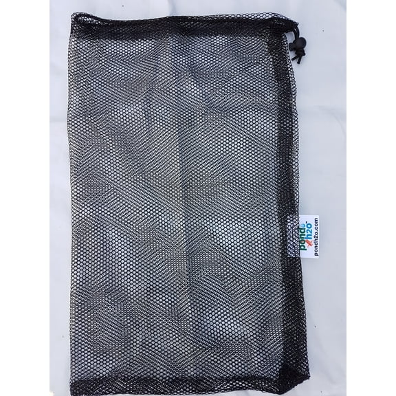 Pond H2o Filter Media Bag 12" x 18" (30cm x 45cm) 4mm 5/32", Pump Barrier Bag, Pond and Aquarium Filtration Media Mesh Bag