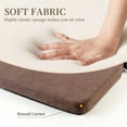 thumbnail image 3 of Outdoor Chair Cushions, 17" x 17" x 2" Patio Chair Cushions for Outdoor Furniture, Indoor Dining Seat Chair Pads with Ties, for Patio, Garden, Living Room, 3 of 7