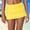 Yellow, variant on HAIJIE Women Swim Shorts Comfy Elastic Waist Shorts Sweatshorts Womens Cargo Shorts for Women Girls High Waist Loose Fitting Liner Upf50