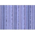 thumbnail image 1 of Ahgly Company Machine Washable Indoor Rectangle Abstract Blue Modern Area Rugs, 2' x 5', 1 of 4