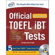 Official TOEFL IBT Tests Volume 1, Third Edition [With DVD ROM], Used [Paperback]