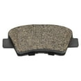 thumbnail image 3 of TRQ Rear Ceramic Brake Pad & Performance Rotor Kit for Kia Rio Hyundai Accent BKA21599, 3 of 6
