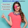 thumbnail image 1 of Antifaz para ambliopía para adultos y niños, parches para entrenamiento de estrabismo en los ojos (rojo) Likrtyny Para Estrenar, 1 of 2