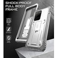 thumbnail image 6 of Poetic Revolution Series for Samsung Galaxy S20 Ultra Case, Full-Body Rugged Dual-Layer Shockproof Protective Cover with Kickstand, Without Built-in-Screen Protector, White, 6 of 7