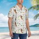 thumbnail image 3 of Balery German Shepherd Dog Camisas hawaianas de manga corta para hombre, camisas playeras de corte holgado, camisas de vacaciones con botones,Medium, 3 of 7