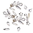 thumbnail image 1 of Conjunto de cristal Vogacara 50 piezas decoración uñas arte diamantes de imitación blanco, 1 of 6