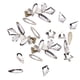 thumbnail image 1 of Conjunto de cristal Vogacara 50 piezas decoración uñas arte diamantes de imitación blanco, 1 of 6