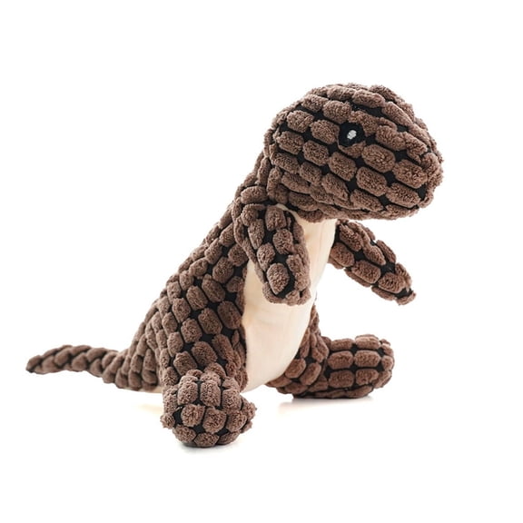 BESTSKY Dog Toys for Aggressive Chewers, Stuffed Bone with Sound, Realistic Chew Toy for Teeth Cleaning, Interactive Training, Boredom Relief for Indoor Play