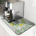 thumbnail image 3 of Delicious Lemon Themed Coffee Mat for Coffee Bar, Coffee Machine and Coffee Maker, Dish Drying Mats for Kitchen Counter or Countertop Protector Mat 24X18 Inch, 3 of 6