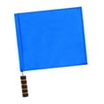 thumbnail image 2 of Bandera de árbitro, bandera de señales, bandera de mano, bandera de seguridad de tráfico para entrenamiento de fútbol, baloncesto, fútbol, competición, 2 of 8