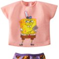 thumbnail image 4 of Ropa Barbie: Conjunto de Bob Esponja con Falda Morada para Muñeca Barbie, Regalo para 3 a 8 Años, 4 of 9