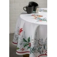 thumbnail image 2 of Maison d' Hermine Morzine 100% Cotton Tablecloth for Kitchen Dining Tabletop Decoration Parties Weddings (Round, 69 Inch Diameter), 2 of 3