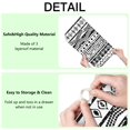 thumbnail image 4 of 18x24 Inch boho kitchen dish drying mat crafted from quick-dry microfiber, washable, decorative, and multi-use, 4 of 5