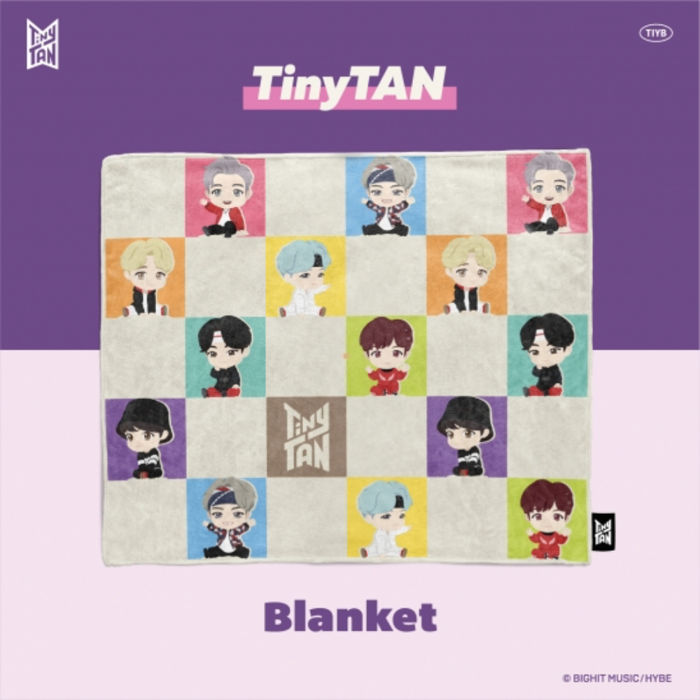 BTS TinyTAN Official Licensed Blanket