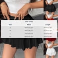 thumbnail image 4 of Avtoify Fashion Women Casual Summer Adjustable Belt Solid Elastic Waist Mini Skirt, 4 of 10