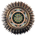 thumbnail image 1 of Mandala Flower Special Shaped Diamond Painting Wall Clock DIY Mosaic Picture Kit, 1 of 9